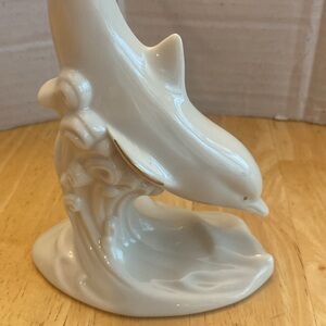 NWT and vintage Lenox dolphin about 7 in tall and 5 in wide.